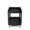 Toter Utility Cart - Lipped Top and Straight Handle 44x25.3x32.3 - Black UCL00-S - alternate 3
